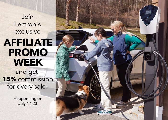 Lectron affiliate program creative supplied to publishers