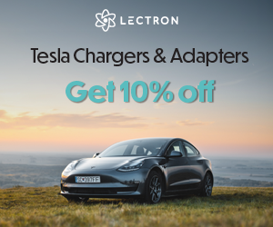 Lectron Tesla chargers and adapters promotional creative